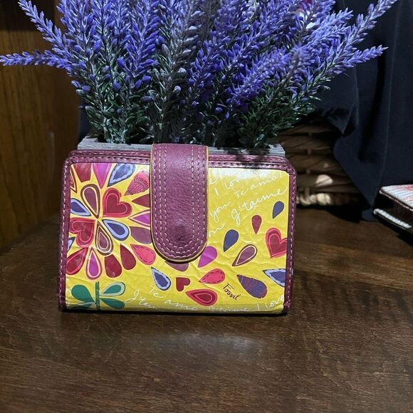 HUGE BUNDLE OF FOSSIL LEATHER WALLETS 5 - Picture 7 of 10